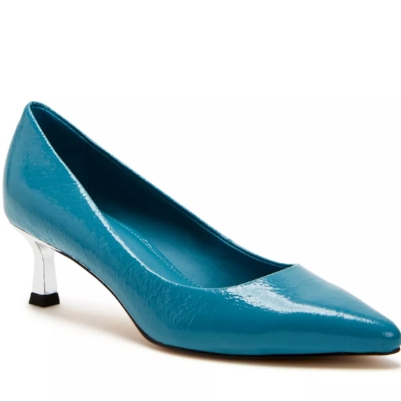 Katy Perry Collections Shoes - Katy Perry The Golden Pump Deep Blue 7.5
